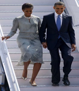 Obama Watch: The First Couple Arrives in Mumbai