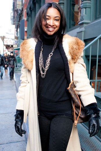Street Style: Christmas Eve Shopping Chic
