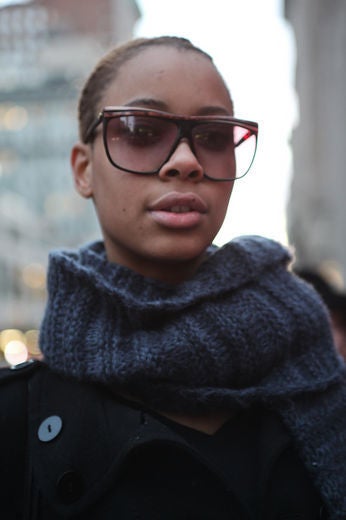 Street Style: Haute Accessories on New Years' Eve