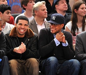 Star Gazing: Drake and Maxwell Heat Up Courtside