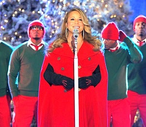 Star Gazing: Mariah Carey Sings at NYC Tree Lighting