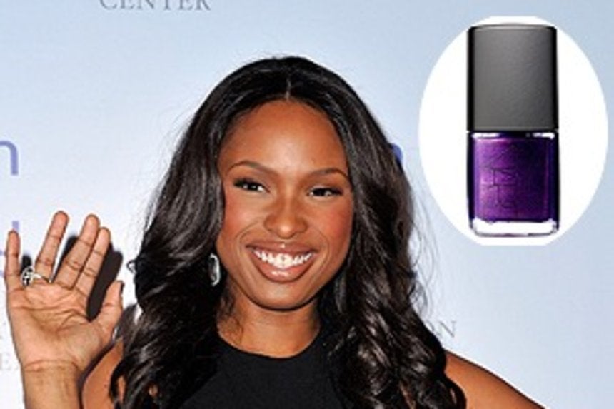 'Go There' Wednesdays Jennifer Hudson's Purple Nails Essence
