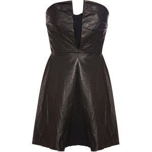 Celeb Style: Leather Dresses