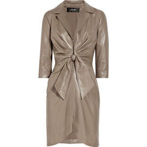 Celeb Style: Leather Dresses