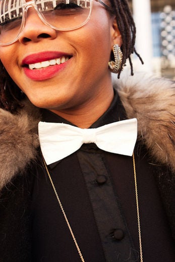 NYFW 2011: Street Style, Red Lips