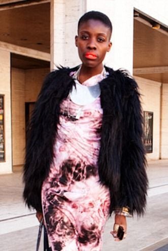 NYFW 2011: Street Style, Red Lips