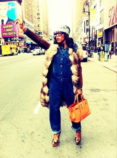 June Ambrose New York Fashion Week Twitpics