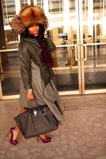 NYFW 2011: June Ambrose Out & About