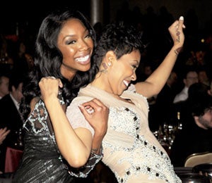 Star Gazing: Brandy and Monica at Pre-Grammy Event