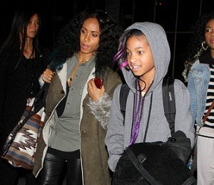 Star Gazing: Jada and Willow Smith Spotted at LAX