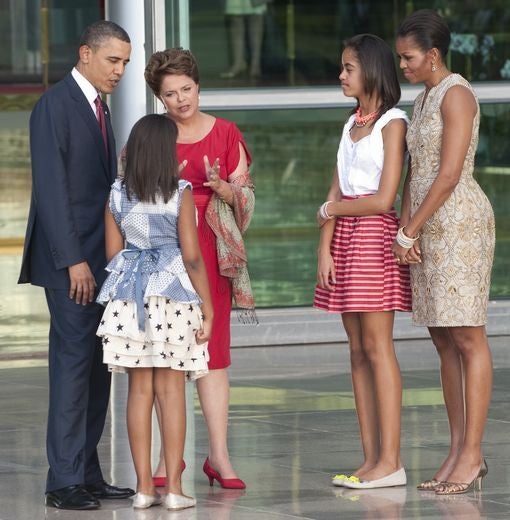 First Family Visits Latin America