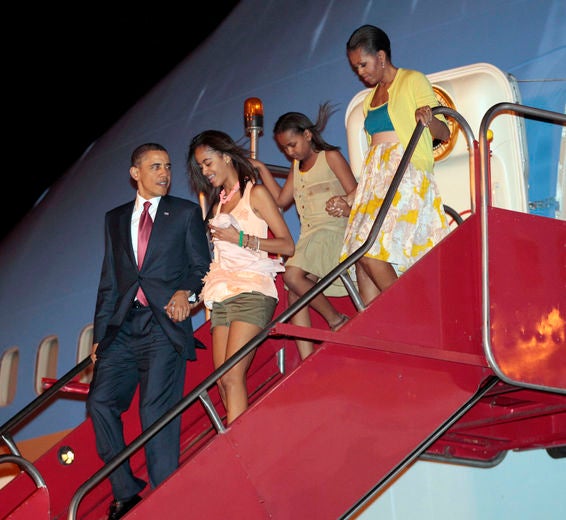 First Family Visits Latin America