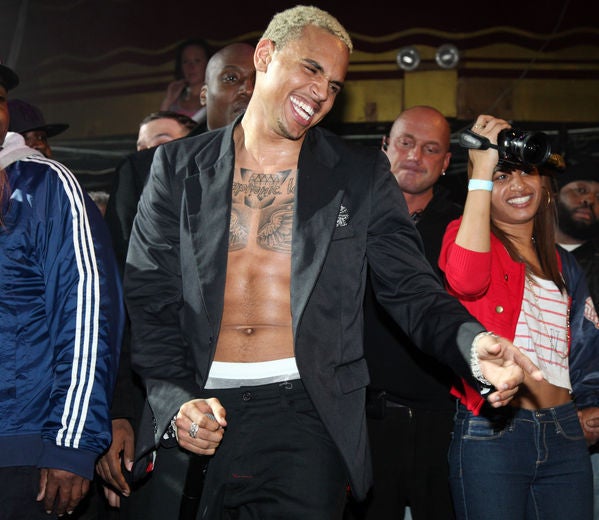 Chris Brown and "F.A.M.E."