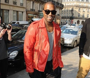 Star Gazing: Kanye West Attends Paris Fashion Week