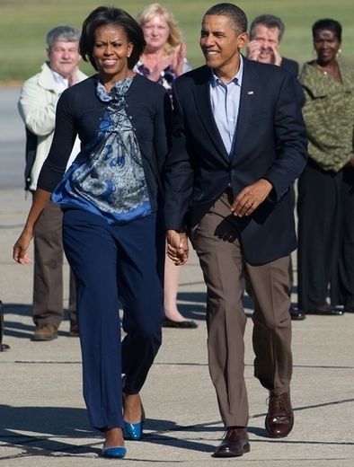 First Lady Style: Cardigan Cool