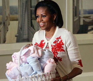FLOTUS Hosts Baby Shower for Military Moms-to-Be
