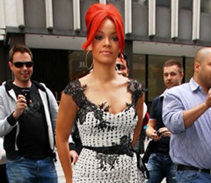 Star Gazing: Rihanna Spices Up Polka Dots
