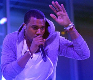 Star Gazing: Kanye West Performs at MOMA