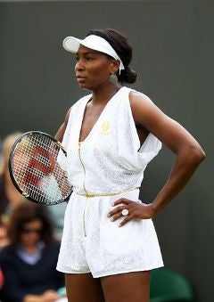 Venus Williams Adds Spice at Wimbledon
