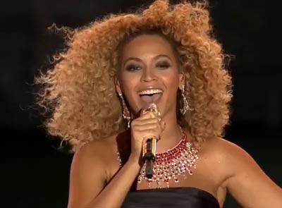 Beyonce Shines at NYC Fireworks Special