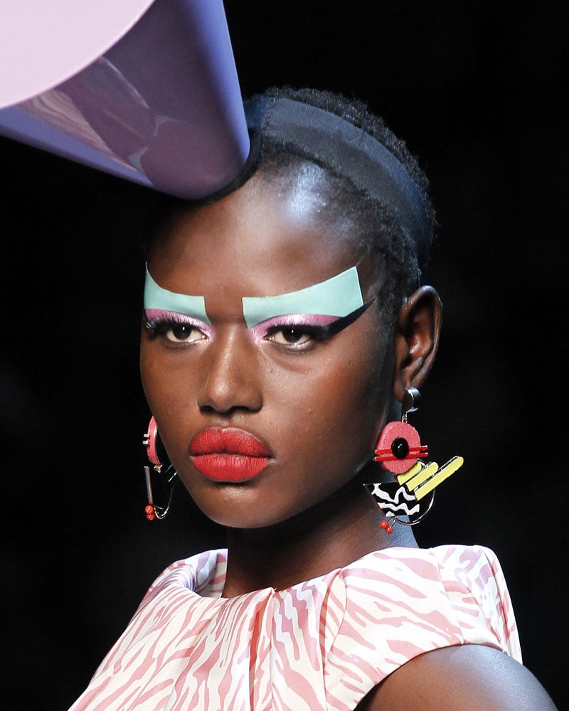 Dior Couture Makeup Goes 3-D