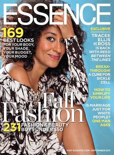 Tracee Ellis Ross Graces the September Issue of ESSENCE