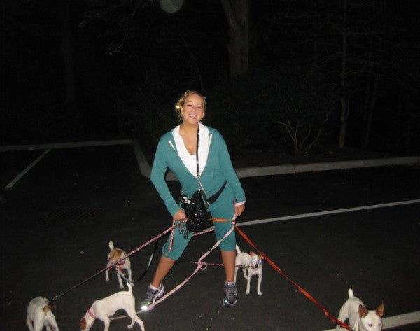 Mariah's Fitness Secret: Puppies