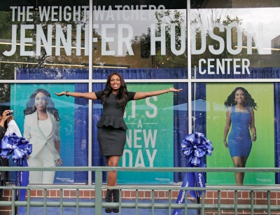 Jennifer Hudson Opens Her Own Weight Watchers Center