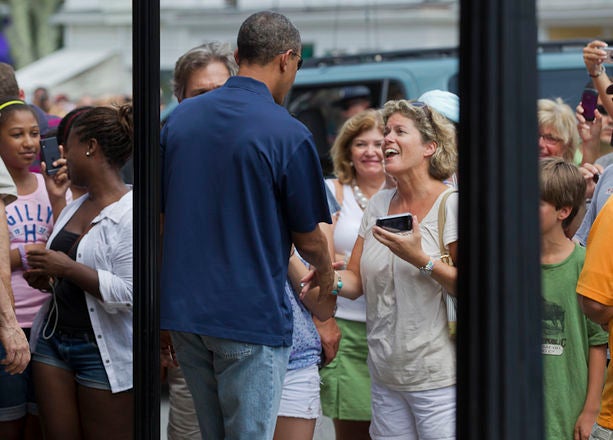 Obama's Visit Martha's Vineyard