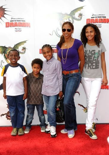 Holly Robinson Peete and Her Pack