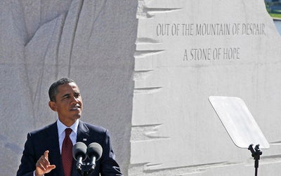 Martin Luther King Jr. Memorial Dedication