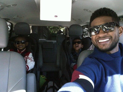 Celeb Dads: Usher and His Sons