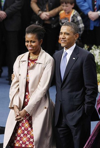First Lady Style: Fab Fall Coats