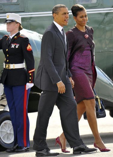 First Lady Style: Fab Fall Coats