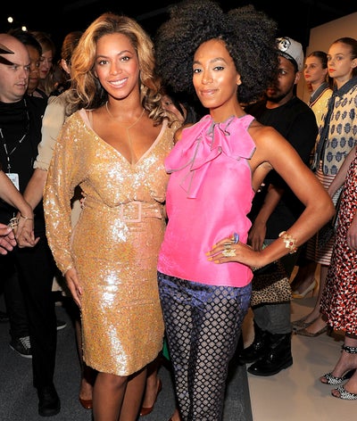 Solange Gives Beyonce Style Tips