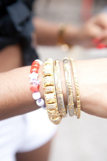 Street Style Trend: Stacked Bangles
