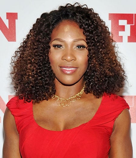 Serena Williams' Curls & Crimps
