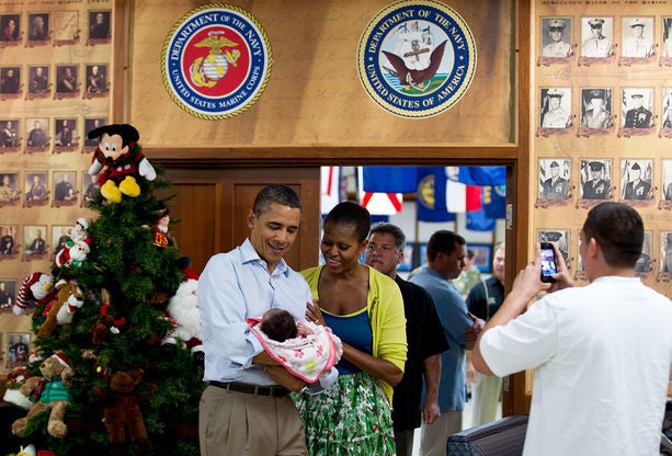 Obamas Christmas in Hawaii