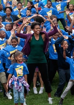 Coffee Talk: Michelle Obama Breaks World Record for Jumping Jacks