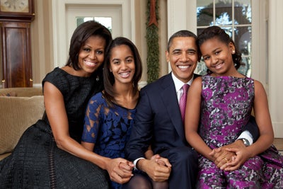 The Obamas Release New Family Portrait