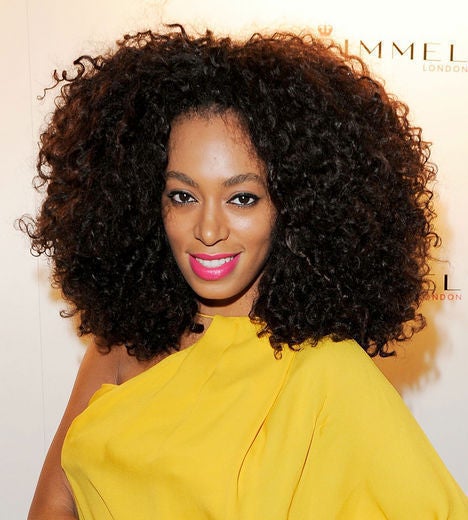 Celeb Beauty: Solange's Bright Lip Hues