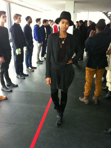 NYFW Fall 2012: Model Diary: Tolula Adeyemi