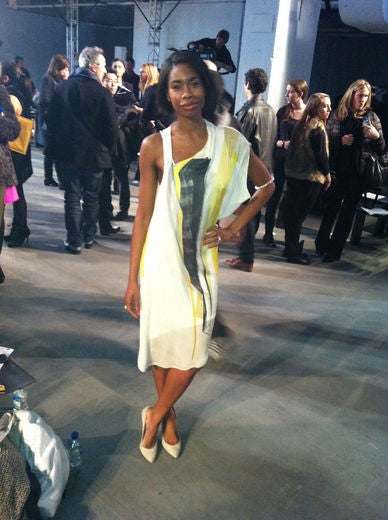 NYFW Fall 2012: Model Diary: Tolula Adeyemi