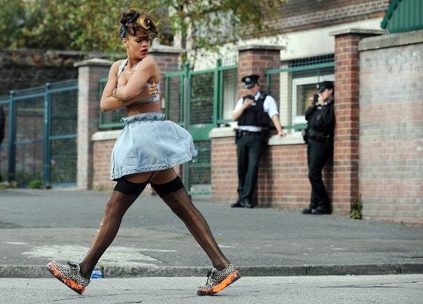 Rihanna's Wild Style
