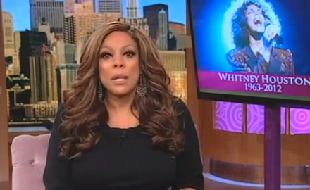 Wendy Williams Gets Emotional Over Whitney Houston's Death
