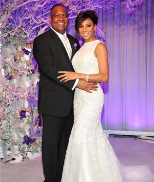 Holly Robinson Peete and Rodney Peete Renew Vows at Empire State Building