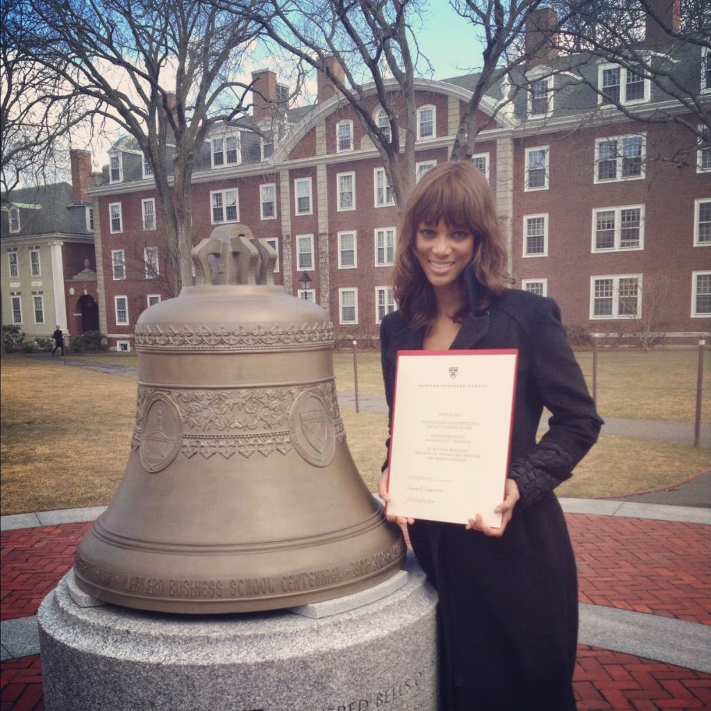 Tyra Banks Graduates from Harvard Business School