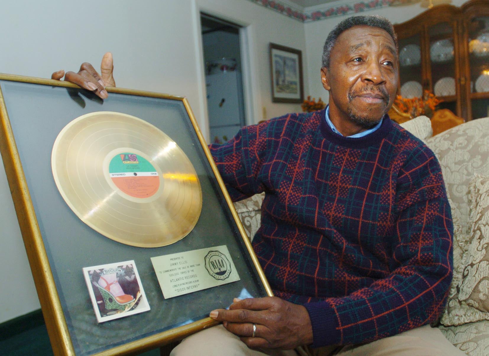 'Disco Inferno' Singer, Jimmy Ellis, Dies at 74