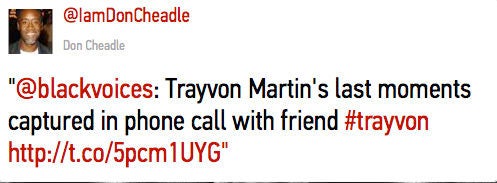 Celebrity Reactions to Trayvon Martin Tragedy