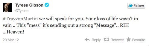 Celebrity Reactions to Trayvon Martin Tragedy